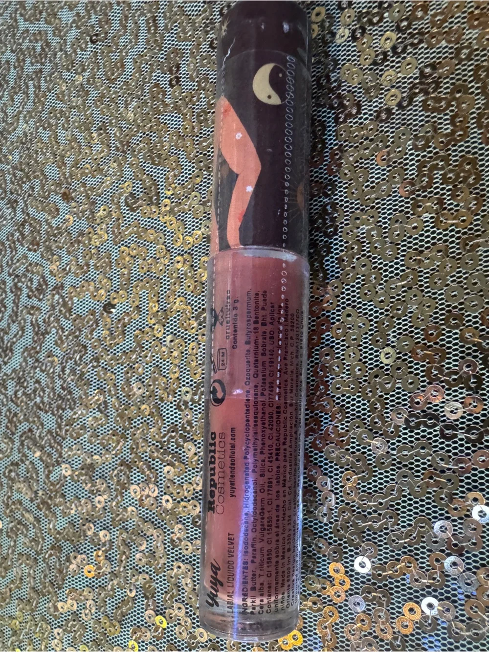 Velvet Liquid Lipstick Yuya — Rose Nude Binomio